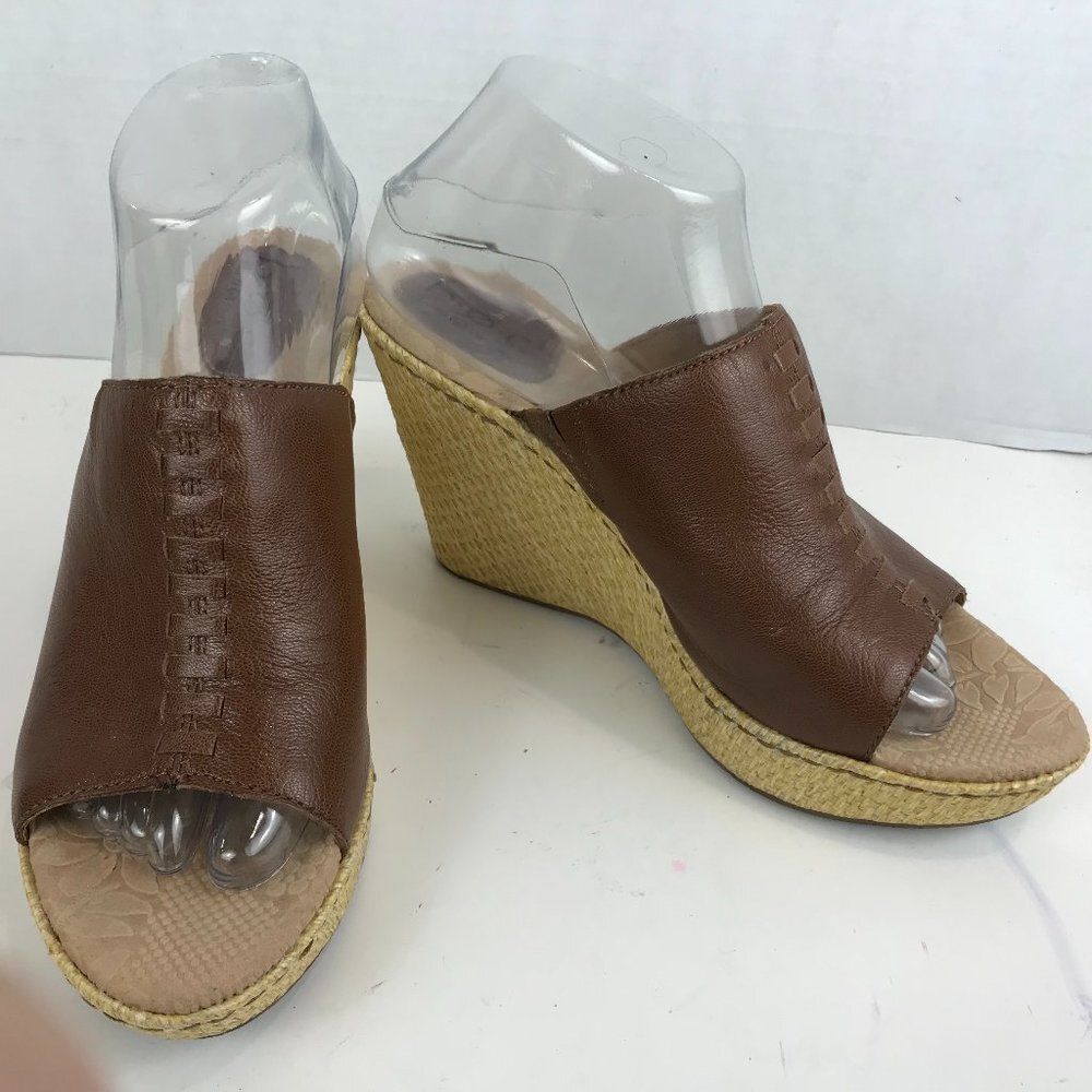 BOC Born Concept Wedge leather Slide US 9